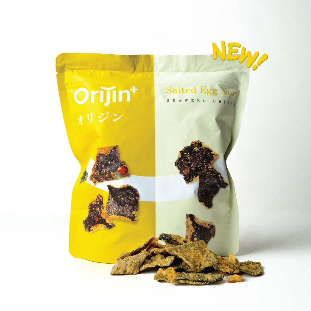 ORIJIN Nori Seaweed Crisps Salted Egg 50Gm