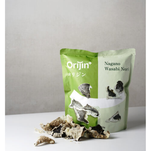 ORIJIN Nori Seaweed Crisps Wasabi 50Gm