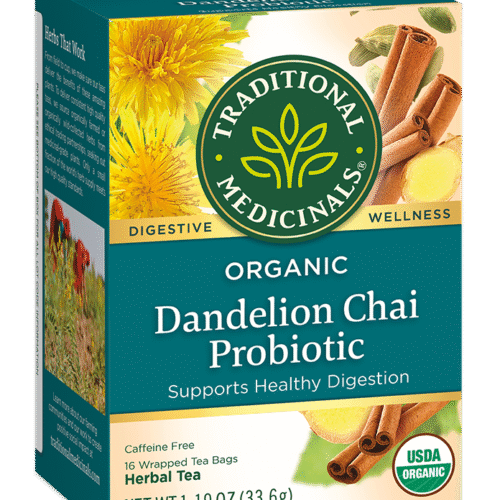TRADITIONAL MEDICINALS Dandelion Chai Probiotic Tea