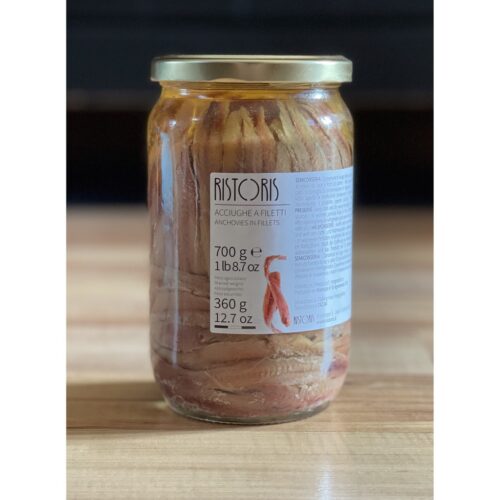 RISTORIS Anchovies Fillet In Sunflower Oil 700gm