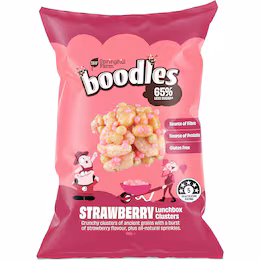 SHF Boodles Strawberry Lunch Box Cluster 65Gm