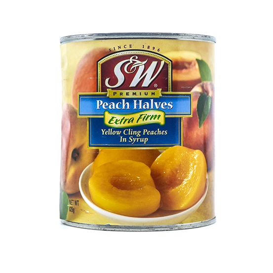 S&W Peaches Halves In Syrup 825g