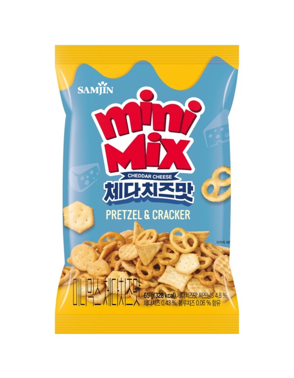 SAMJIN Cheddar Cheese Pretzel Mix 65Gm