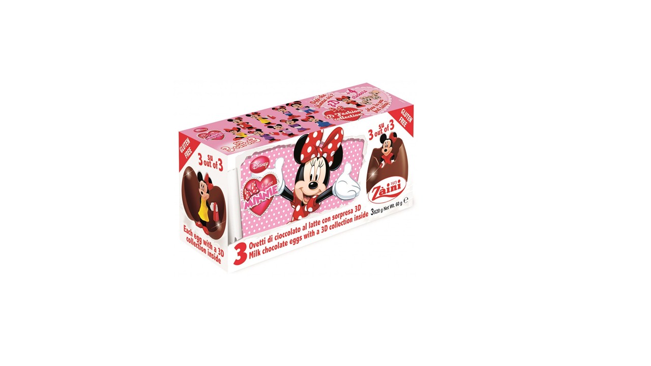 ZAINI Minnie Mouse Egg Chocolate 60GM