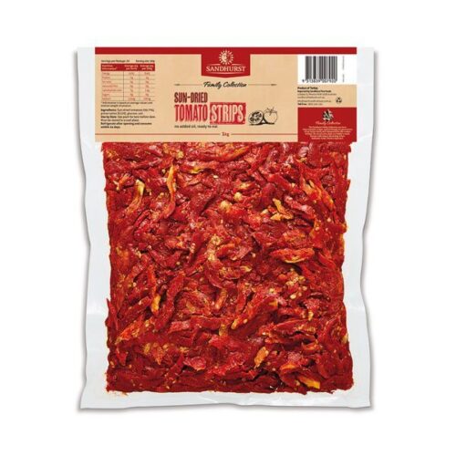 SANDHURST Semi Dried Tomato Strips 1kg