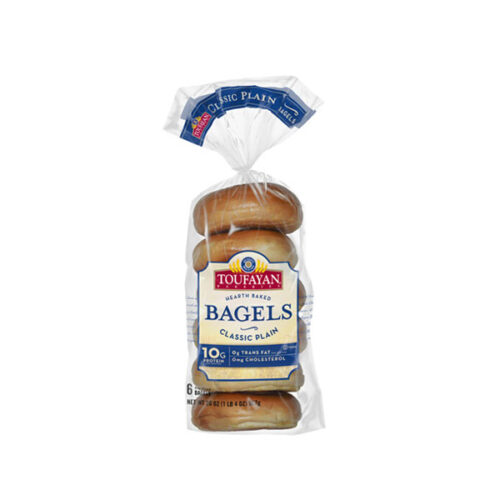 TOUFAYAN Classic Plain Bagels 567gm