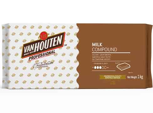 VAN HOUTEN Milk Chocolate Compound 1Kg
