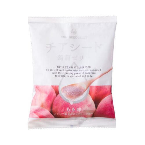 WAKASHO Chia Seed Peach Jelly 175gm