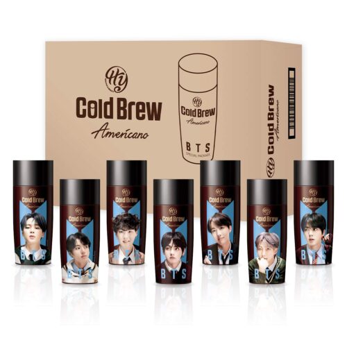 BTS Cold Brew Coffee Americano 270ml (Random Characters)