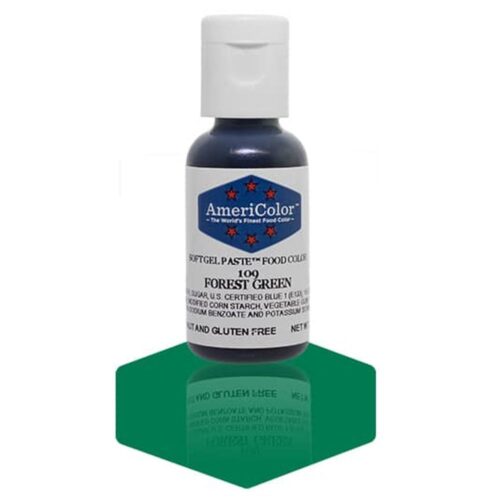 AMERICOLOR Soft Gel Paste Food Color Forest Green 21g