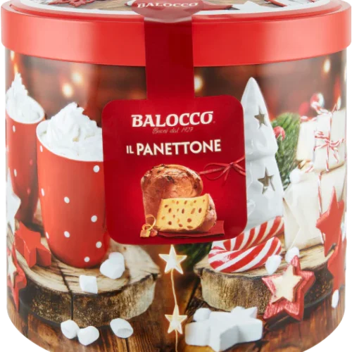 BALOCCO Cake Panettone In Latta Can 750gm