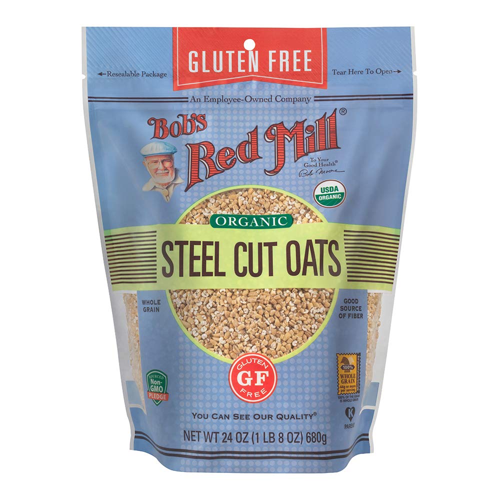 BOB'S RED MILL Gluten Free Organic Steel Cut Oats 680g