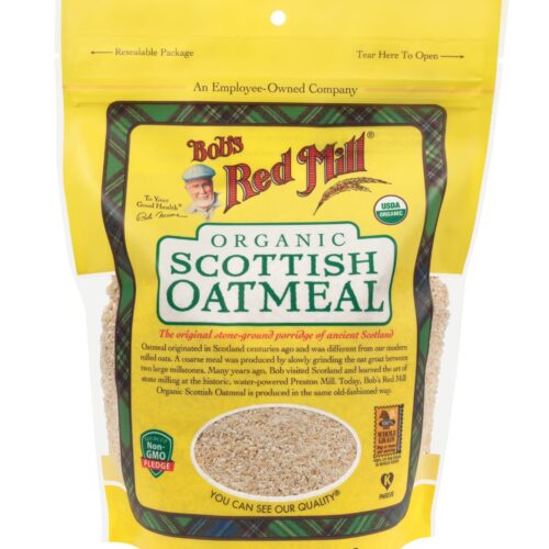 BOB'S RED MILL Organic Scottish Oatmeal 567g