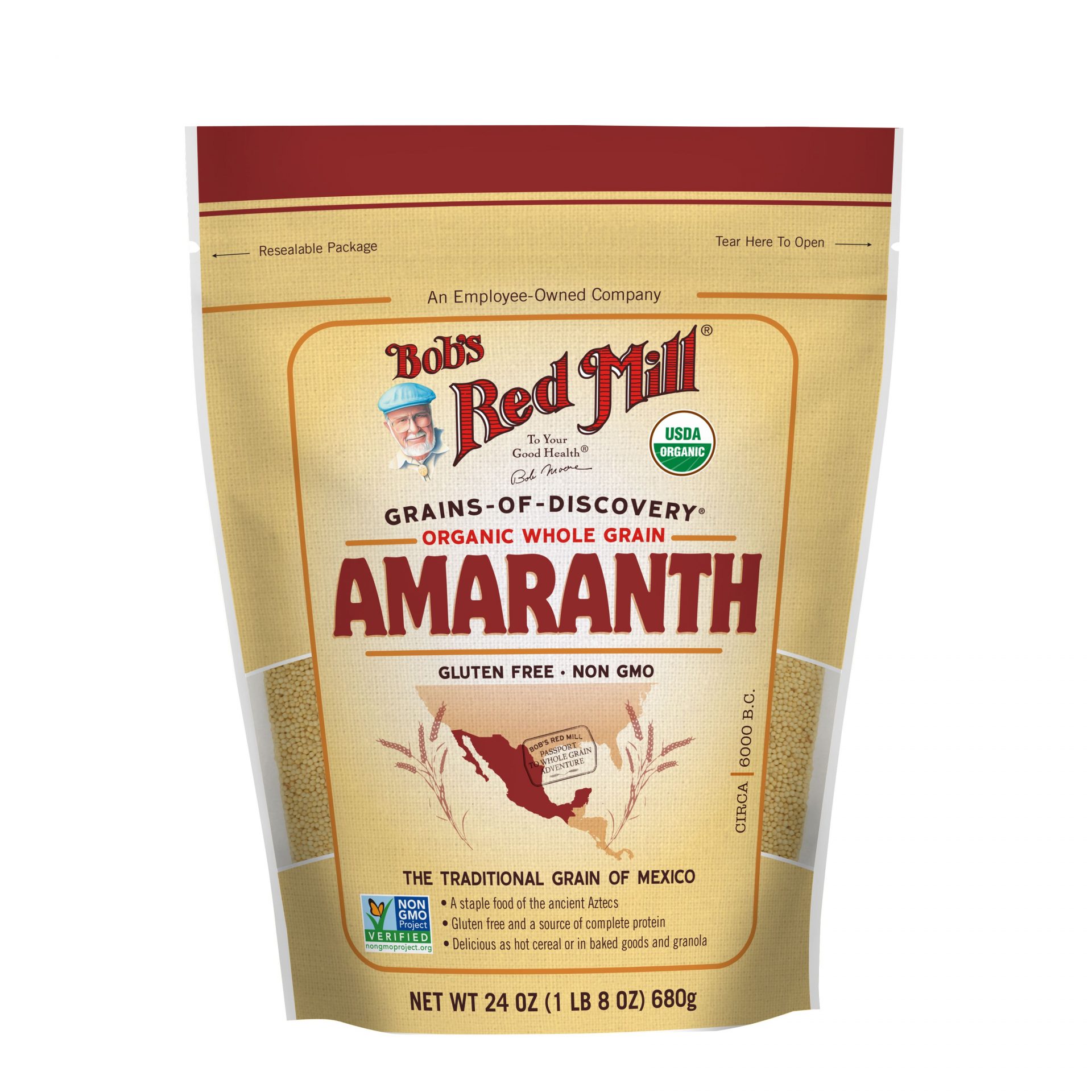 BOB'S RED MILL Organic Whole Grain Amaranth 680g