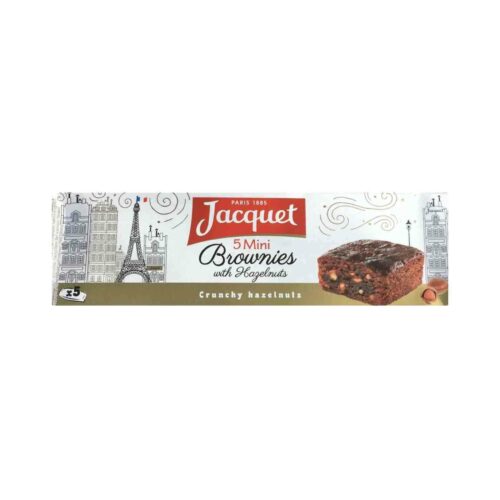 JACQUET 5 Mini Brownie With Hazelnut 150gm