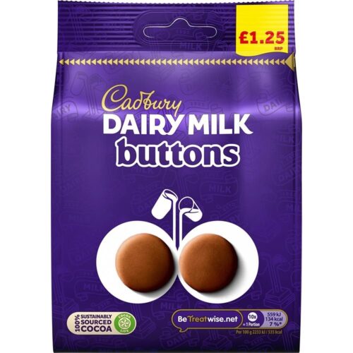 CADBURY Chocolate button 95gm