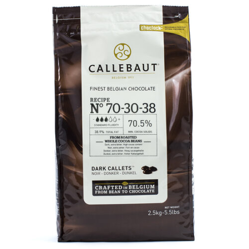 CALLEBAUT Dark Callets 70.5% 2.5kg