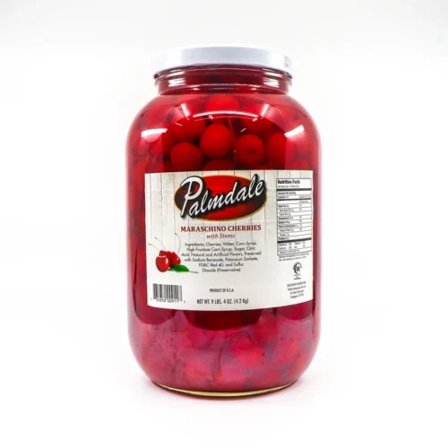 PALMDALE Red Maraschino Cherries With Stems 4.2kg