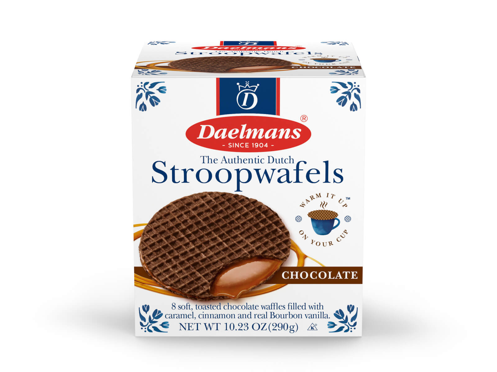 DAELMANS Stroopwafels Chocolate Caramel 290g