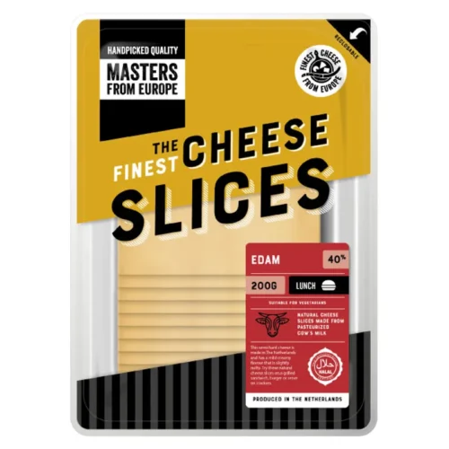 MASTERS FROM EUROPE Edam Slices 200gm