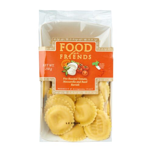 FOOD FOR FRIENDS Girasoli Fire Roasted Tomato Mozzarella And Basil Pasta