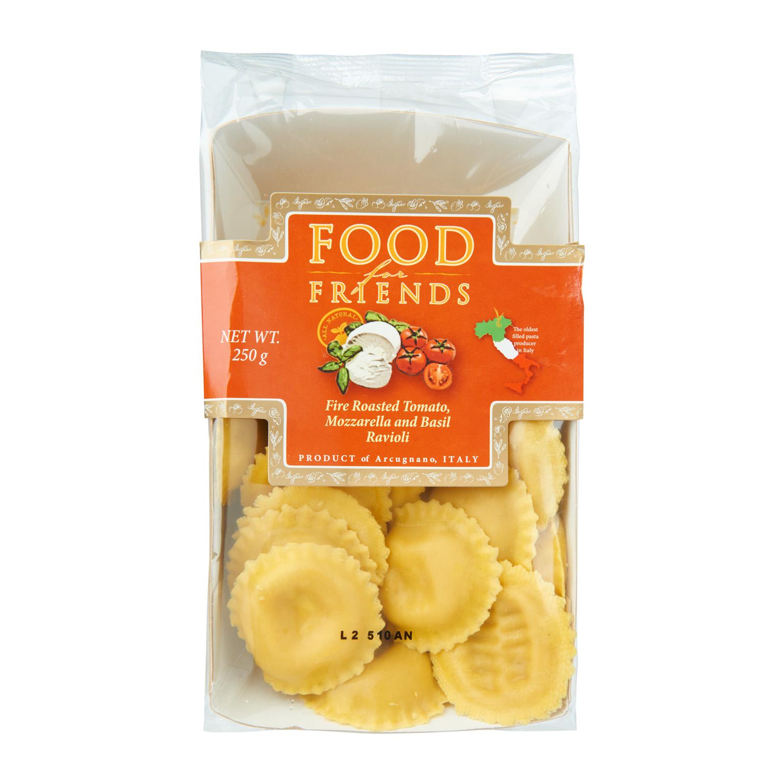 FOOD FOR FRIENDS Girasoli Fire Roasted Tomato Mozzarella And Basil Pasta