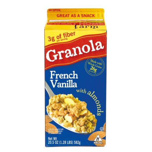 Sweet Home Farm Granola French Vanilla W/Almond 582g