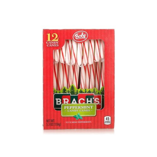 BRACH'S Peppermint Candy Cane 12's 150Gm