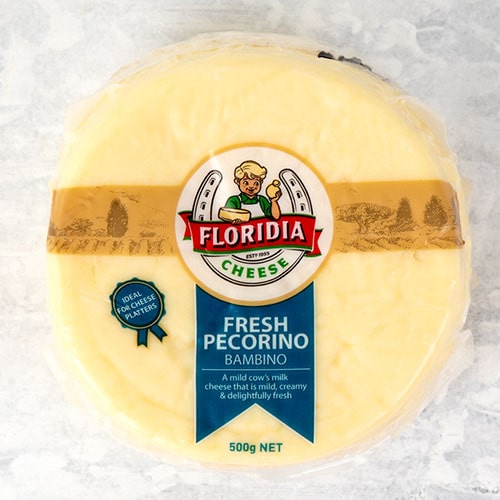 FLORIDIA Fresh Pecorino Bambino Cheese 500gm