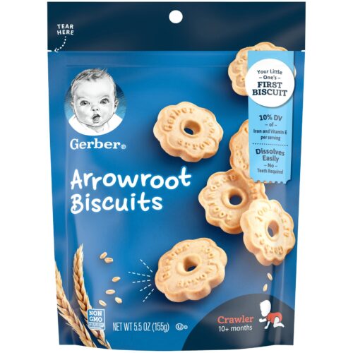 GERBER Arrowroot Biscuit 155g