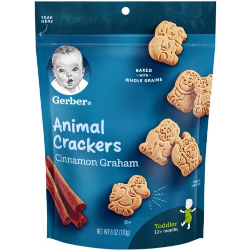 GERBER Animal Crackers Cinnamon Graham 170g