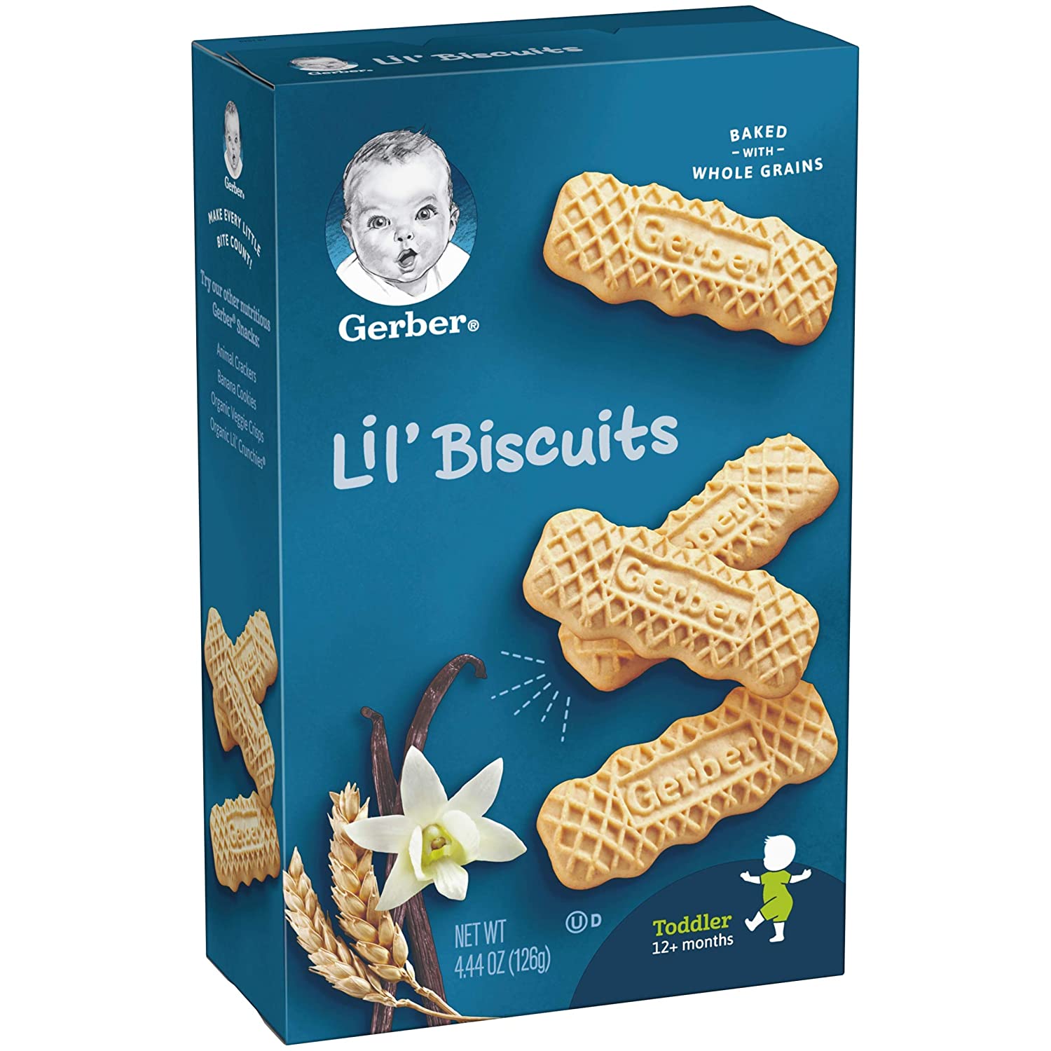 GERBER Lil' Biscuits Vanilla 126g
