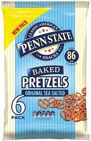 PENN STATE Sea Salted Pretzels Multi Pack 6s x 22gm