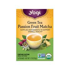 YOGI Green Tea Passion Fruit Matcha Tea 32gm