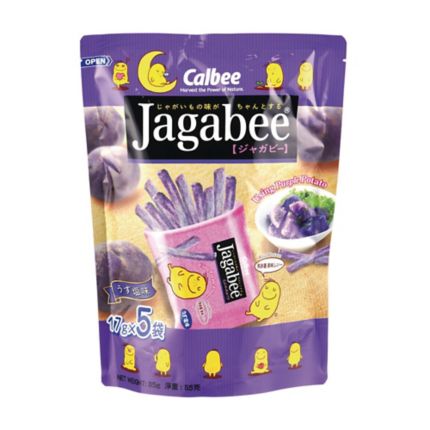 CALBEE Jagabee Purple Potato Chips 85gm