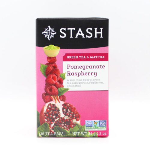STASH Green Tea Matcha, Pomegranate Raspberry Tea 36gm