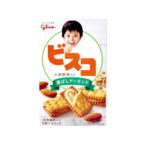 GLICO Bisco Komugi Cracker 67.2gm