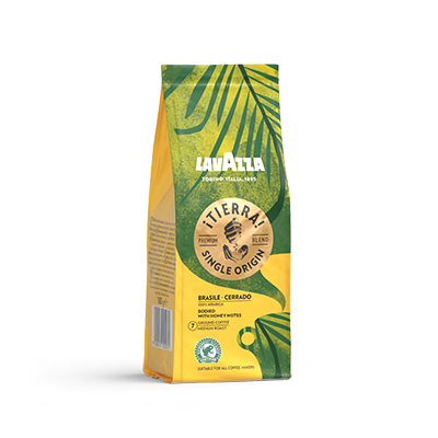 LAVAZZA ITierra Single Origin Brazil Cerrado Ground Coffee 180gm