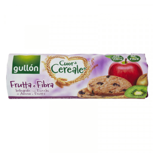 GULLON Cuor Di Cereale Frutta Rolled Oat & Fruit 300g