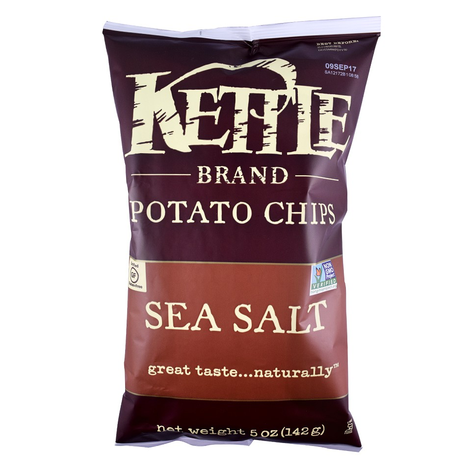 KETTLE Sea Salted Potato Chips 142g