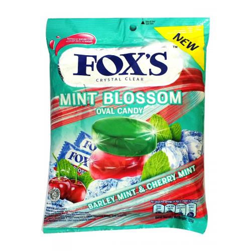Fox's Crystal Clear Mint Blossom Oval Candy 125g