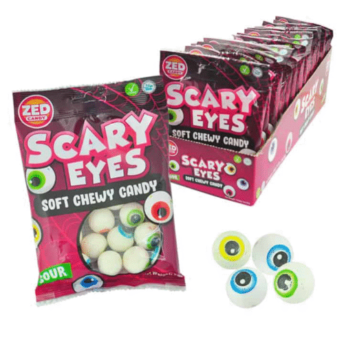 Zed Scary Eyes Soft Chewy Candy 90gm
