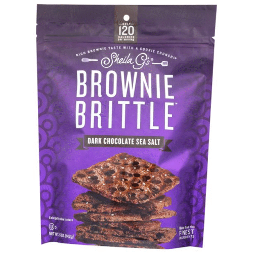 Sheila G's Brownie Brittle Dark Chocolate Sea Salt 4.5g