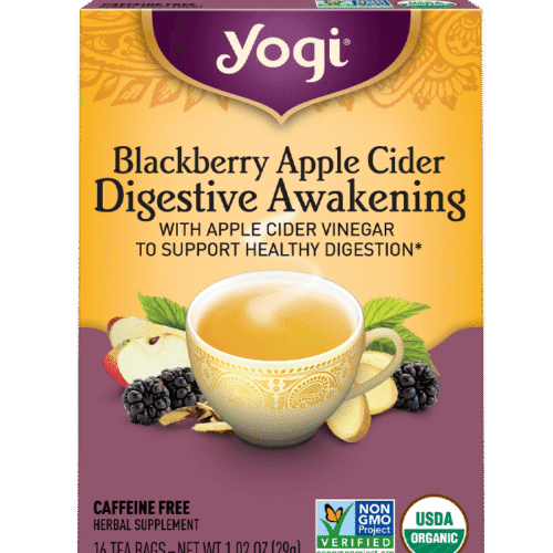 YOGI TEA Blackberry Apple Cider Digestive Awakening