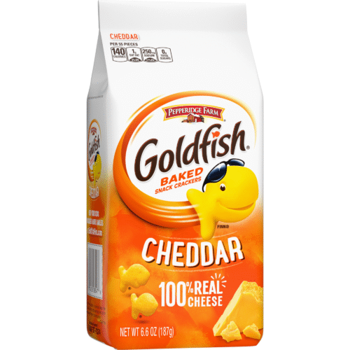 PEPPERIDGE FARM Goldfish Baked Snack Crackers Cheddar 187g