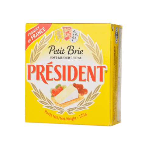 PRESIDENT Cheese Brie In Tin 125g