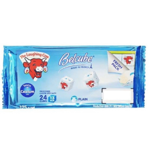 Laughing Cow Cheese Party Cube Blue 125g