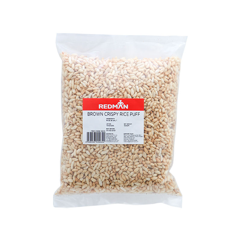 REDMAN Brown Crispy Rice Puffs 150g