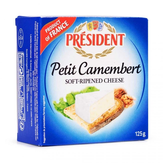 PRESIDENT Cheese Camembert In Tin 125g
