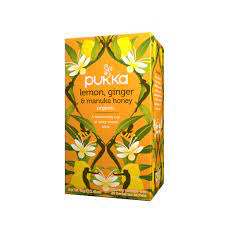 PUKKA Lemon, Ginger, & Manuka Honey 40g